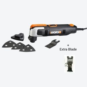 2.5 Amp Oscillating Multi-tool PLUS Extra Wood Blade, Clip Wrench WORX